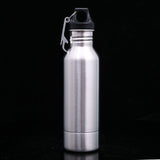 1Pcs Europe and the United States 304 stainless steel beer bottle cold beer mug Stainless Steel Beer Water Bottle Mug