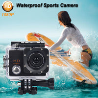 HD 1080P Sports Waterproof CameraCamera DVR Cam DV Video Camera HD 1080P AU.20