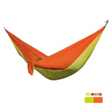 Single&amp;Double Camping Hammock With Hammock Tree Straps Portable Parachute Nylon Hammock For Backpacking Travel Lightweight