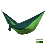 Single&amp;Double Camping Hammock With Hammock Tree Straps Portable Parachute Nylon Hammock For Backpacking Travel Lightweight