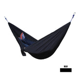 Single&amp;Double Camping Hammock With Hammock Tree Straps Portable Parachute Nylon Hammock For Backpacking Travel Lightweight