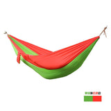 Single&amp;Double Camping Hammock With Hammock Tree Straps Portable Parachute Nylon Hammock For Backpacking Travel Lightweight