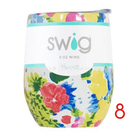 Swig Wine Cups 2019 Wine Tumber Thermal Flask Champagne Coffee Mugs Gift Party