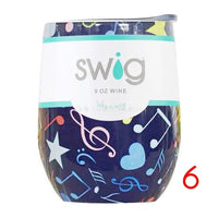 Swig Wine Cups 2019 Wine Tumber Thermal Flask Champagne Coffee Mugs Gift Party