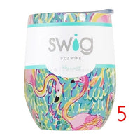 Swig Wine Cups 2019 Wine Tumber Thermal Flask Champagne Coffee Mugs Gift Party