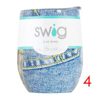 Swig Wine Cups 2019 Wine Tumber Thermal Flask Champagne Coffee Mugs Gift Party