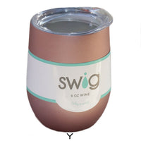 Swig Wine Cups 2019 Wine Tumber Thermal Flask Champagne Coffee Mugs Gift Party