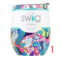 Swig Wine Cups 2019 Wine Tumber Thermal Flask Champagne Coffee Mugs Gift Party