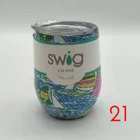 Swig Wine Cups 2019 Wine Tumber Thermal Flask Champagne Coffee Mugs Gift Party