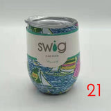 Swig Wine Cups 2019 Wine Tumber Thermal Flask Champagne Coffee Mugs Gift Party