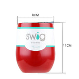 Swig Wine Cups 2019 Wine Tumber Thermal Flask Champagne Coffee Mugs Gift Party